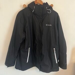 Columbia Winter Coat with removable inner fleece jacket